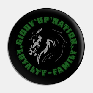 Drukn horses Pin