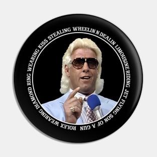 Flair Quote Circle Pin