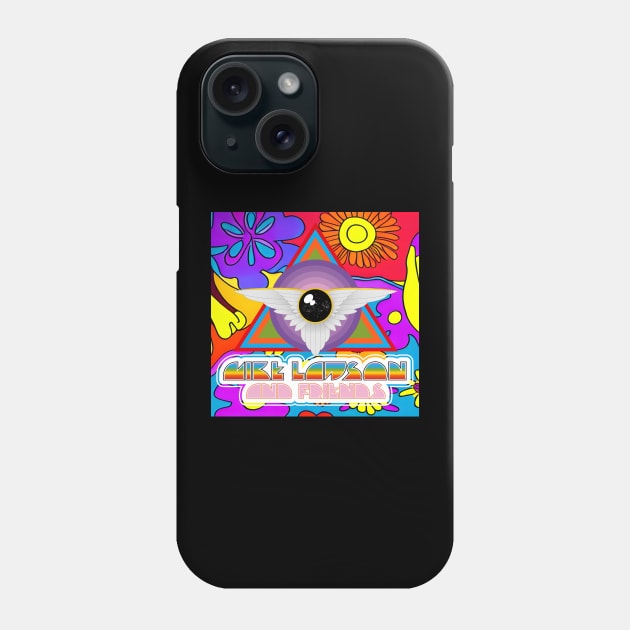 Psychedelic Flower Logo Phone Case by Mike Lawson and Friends