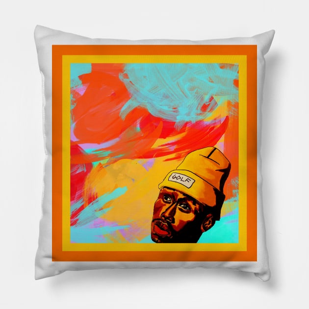 Tyler The Creator Golf Pillow by dripstop