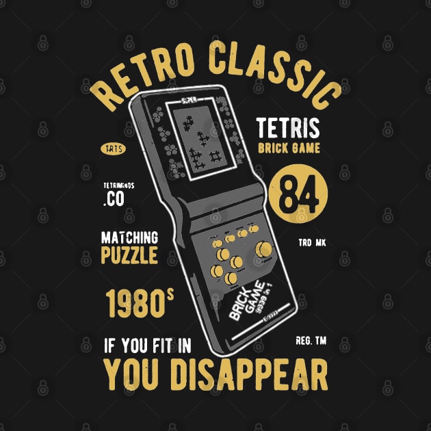 Retro Classic Tetris by JakeRhodes