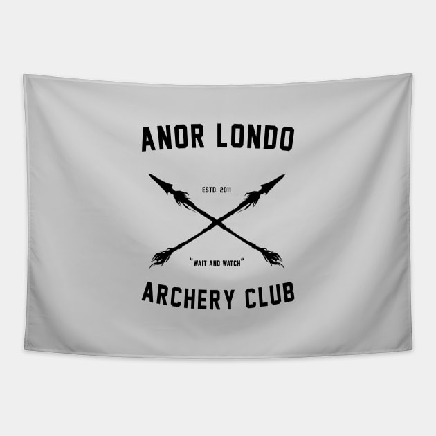 Archery Club Tapestry by arwinda