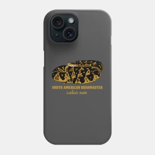 South American Bushmaster, Lachesis muta Phone Case