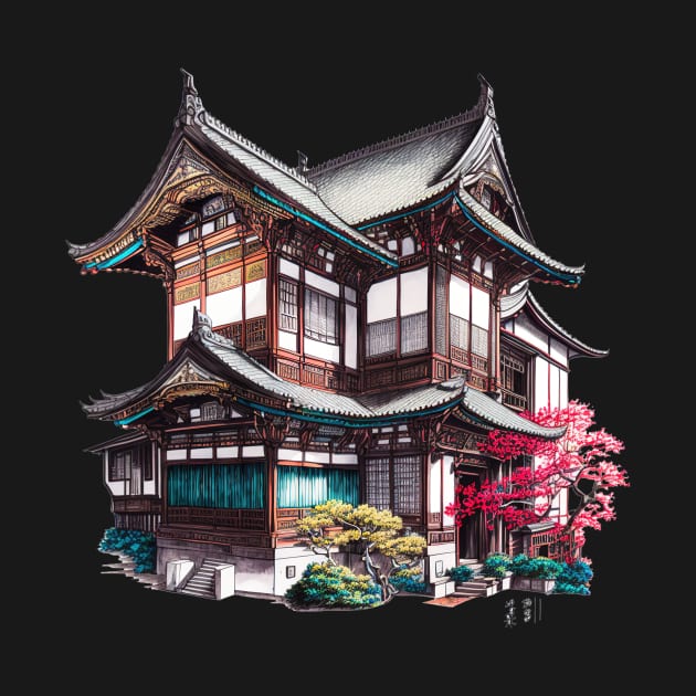 The houses of Ōsaka by Imagier