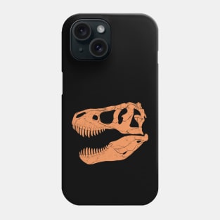 Tyrannosaurus Rex fossil skull Phone Case