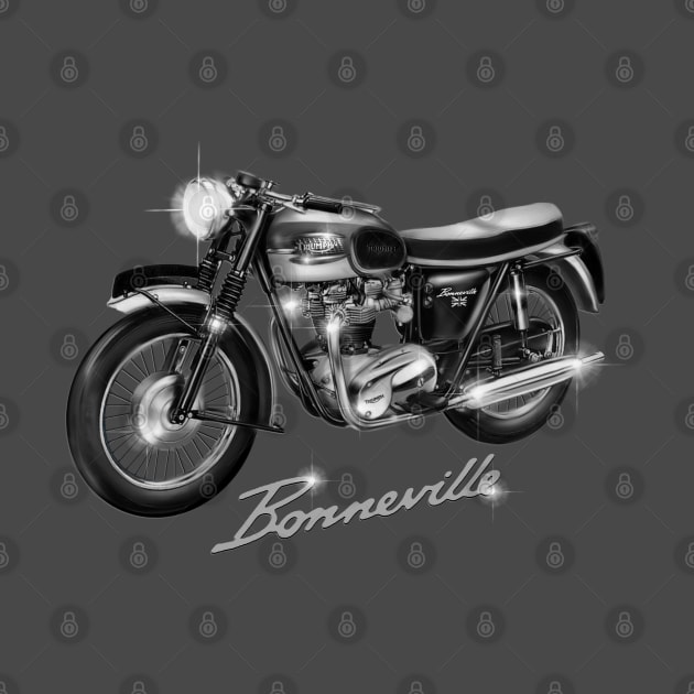 The Sublime Bonneville Motorcycle by MotorManiac