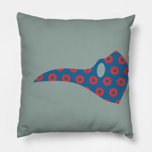 Phish Donuts Plague Mask Pillow