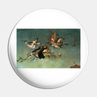 The Temptation of Saint Anthony detail - Hieronymus Bosch Pin