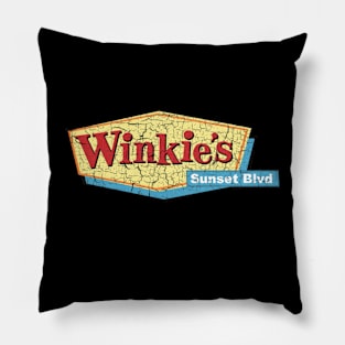 Winkie's Sunset Blvd Pillow