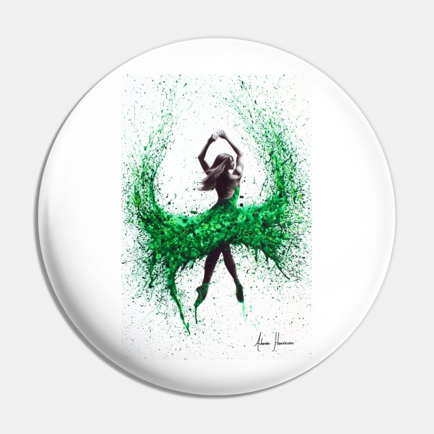 Green Dance Pin by AshvinHarrison