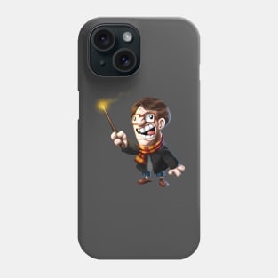 Wizard boy at school Phone Case