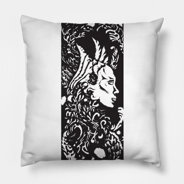 elf art Pillow by Hedgeh0g