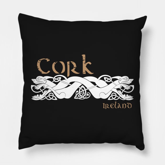 Cork, Ireland Pillow by TrueCelt