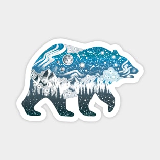 Twilight Bear Magnet