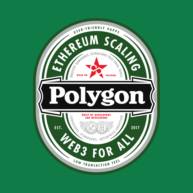 Polygon Beer Label by jeffsmoll