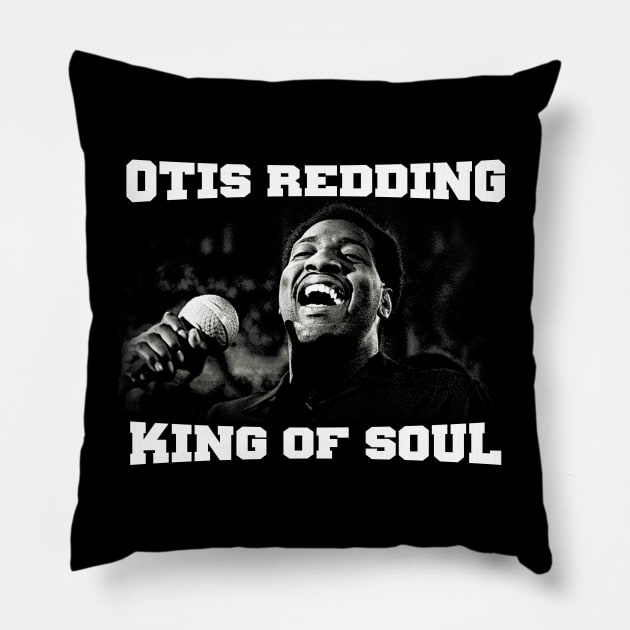 OTIS REDDING Pillow by FaustinoBradt