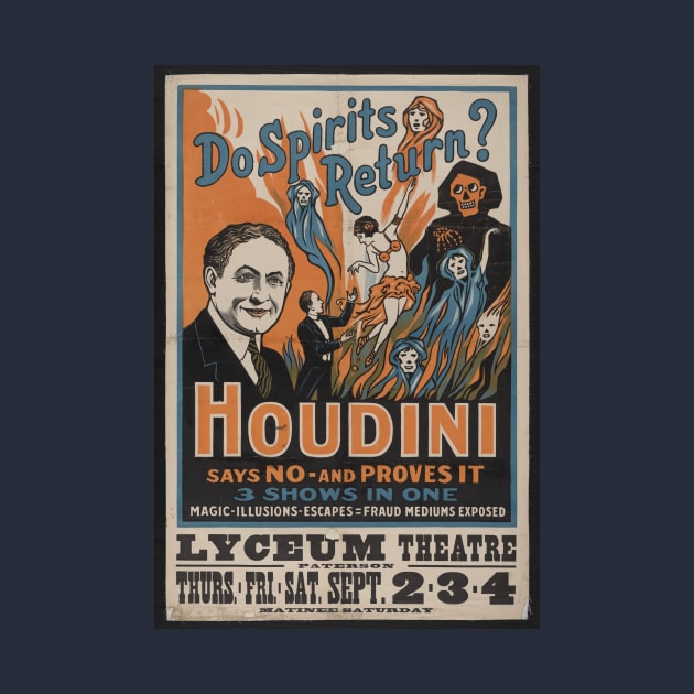 Houdini - Do Spirits Return? by nomoji