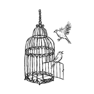 Bird cage image T-Shirt