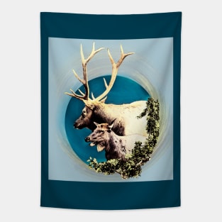 The Stag and The Hind Tapestry