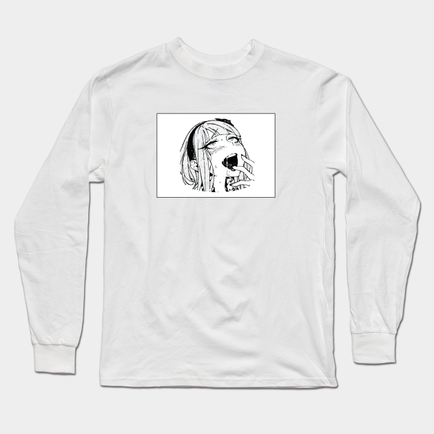 ahegao long sleeve shirt