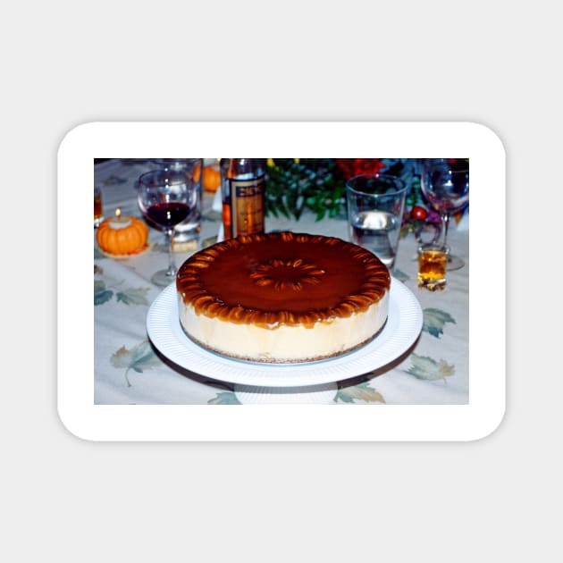 Frozen Pumpkin Mousse Torte Magnet by bobmeyers