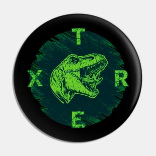 tyrannosaurus rex with open mouth Pin