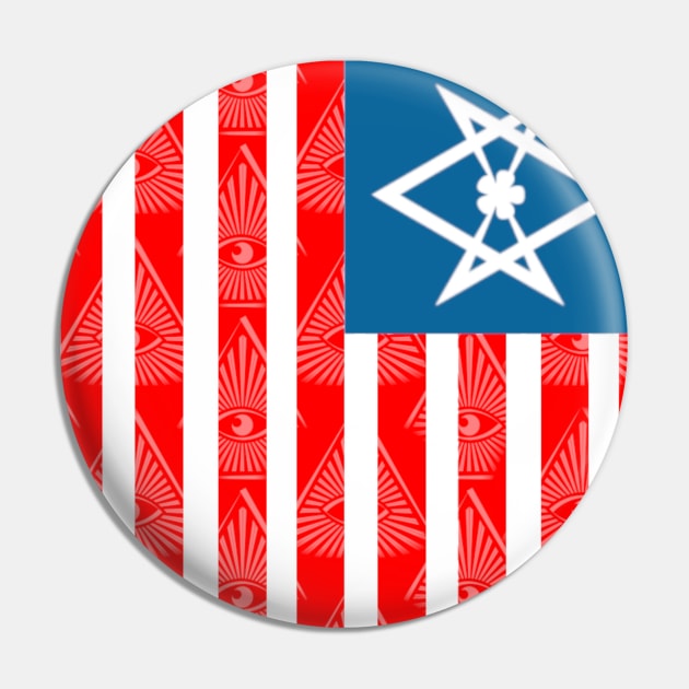 Stars And Stripes - All-Seeing Eye - Unicursal Hexagram. Pin by OriginalDarkPoetry