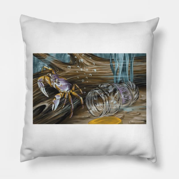 Crab Pillow by Anilia