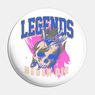 Legends Saphire Pin