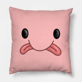 Blob Fish Face Pillow