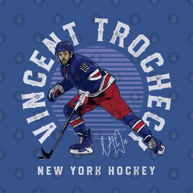 Vincent Trocheck New York R Emblem by ClarityMacaws