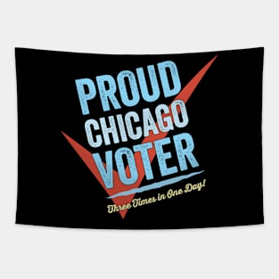 Proud Chicago Voter Tapestry