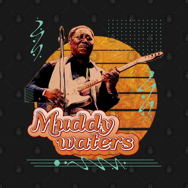 Muddy waters \\ Retro Art by Nana On Here