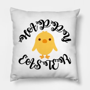 Easter Wishing Chick Pillow