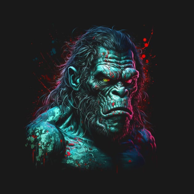 The Cursed of Zombie Ape - The Chief by HijriFriza