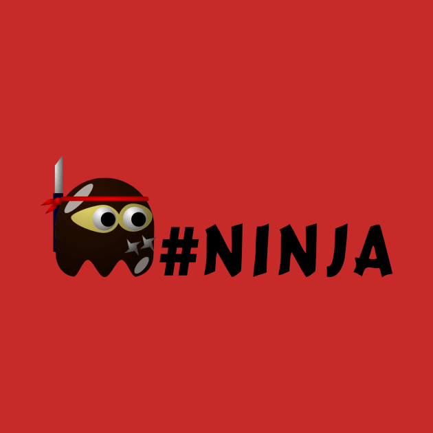 Pac-Man Ghost Ninja by ninjatees