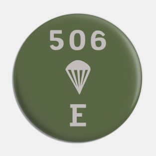 WW2 506 pir Easy Company Flag Pin