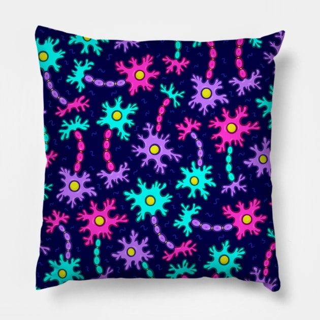 Neurons Pillow by macbendig0