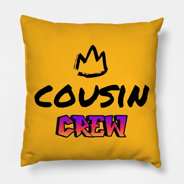 Cousin Crew Pillow by Clouth Clothing 