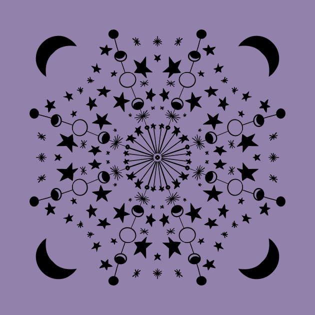 Moon Mandala by bubbsnugg