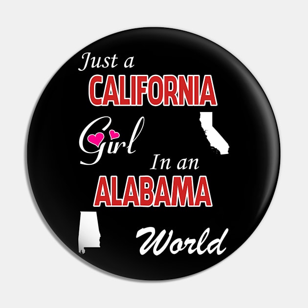 California - Alabama Pin by ALEXANDRA PIVOVAROVA |