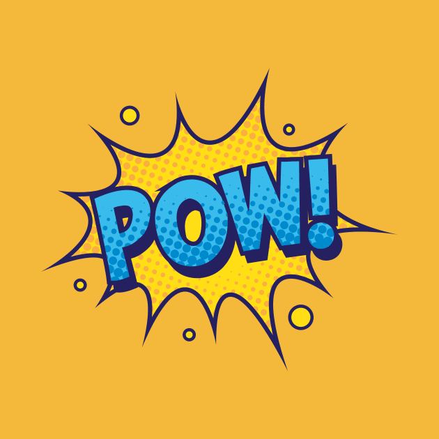 Comic Pow! by Vin Zzep