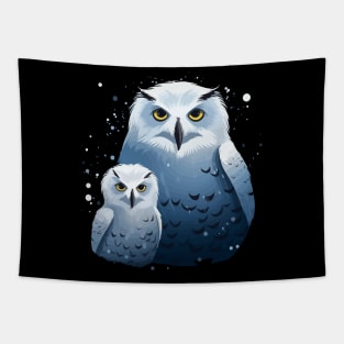 Snowy Owl Fathers Day Tapestry