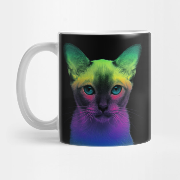 Rainbow Kitty Rainbow Kitty Mug Teepublic