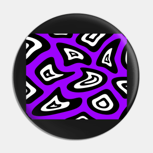 Abstract pattern - purple, black and white. Pin