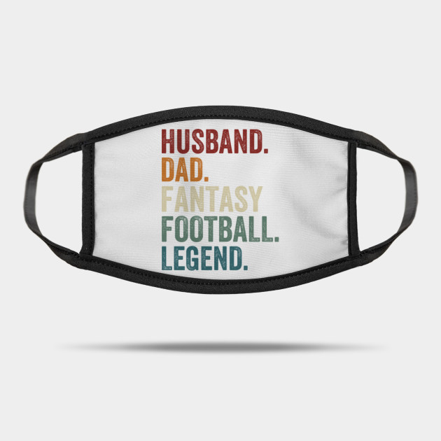 Husband Dad Fantasy Football Legend Awesome Daddy Husband Mask