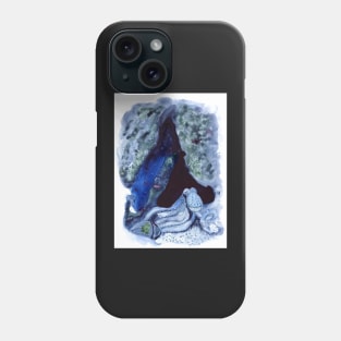 Octopus Watercolor Illustration Phone Case