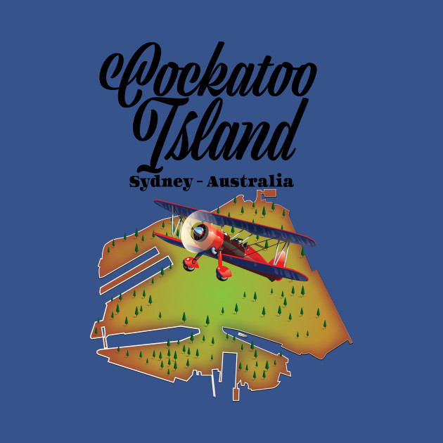 Discover Cockatoo Island Sydney Australia - Cockatoo Island Sydney Australia - T-Shirt