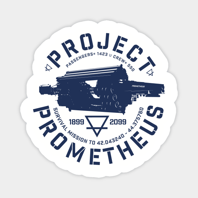 Project Prometheus Magnet by MindsparkCreative