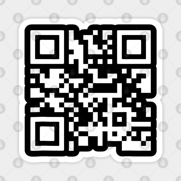 Fuck-You-QR-Code Magnet by SonyaKorobkova